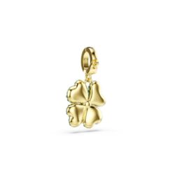 Swarovski - Idyllia charm, Clover, Green, Gold-tone plated - Bilde 4