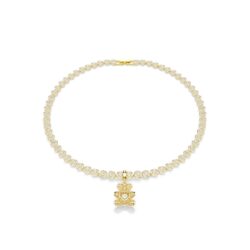 Swarovski - Idyllia charm, Mixed cuts, Teddy, Gold tone, Gold-tone plated - Bilde 5