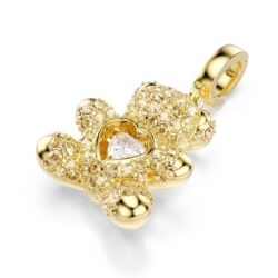 Swarovski - Idyllia charm, Mixed cuts, Teddy, Gold tone, Gold-tone plated - Bilde 6