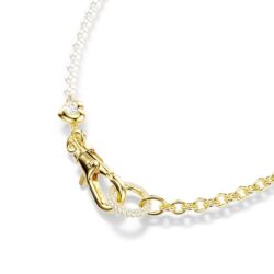 Swarovski - Idyllia necklace, Crystal pearl, White, Gold-tone plated - Bilde 4