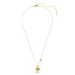 Swarovski - Idyllia pendant, Mixed cuts, Heart, Key, Pink, Gold-tone plated - Bilde 4