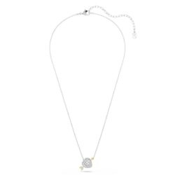 Swarovski - Idyllia pendant, Mixed cuts, Heart with arrow, White, Mixed metal finish - Bilde 2