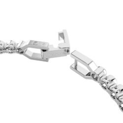 Swarovski - Imber Emily Tennis bracelet, Round cut, Black, Rhodium plated - Bilde 3