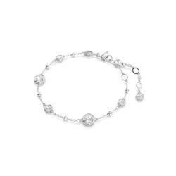 Swarovski - Imber bracelet, Round cut, White, Rhodium plated - Bilde 2