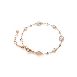 Swarovski - Imber bracelet, Round cut, White, Rose gold-tone plated - Bilde 4