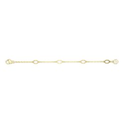 Swarovski - Imber extender, White, Gold-tone plated