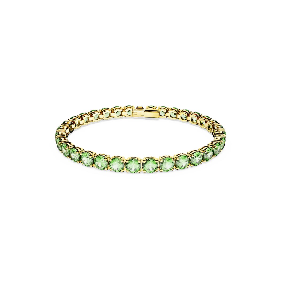 Swarovski-8211-Matrix-Tennis-bracelet-Round-cut-Green-Gold-tone-plated_1708736372.jpg