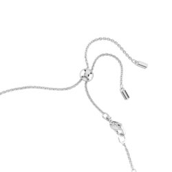 Swarovski - Matrix Tennis choker, Round cut, White, Rhodium plated - Bilde 3
