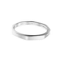 Swarovski - Matrix bangle, Baguette cut, Octagon shape, White, Rhodium plated - Bilde 4