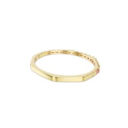 Swarovski - Matrix bangle, Baguette cut, Pink, Gold-tone plated - Bilde 4