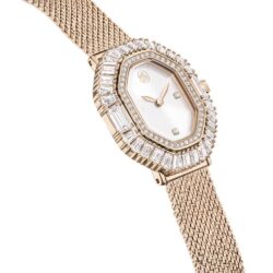 Swarovski - Matrix octagon watch, Metal bracelet, Gold tone, Champagne gold-tone finish - Bilde 4