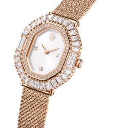 Swarovski - Matrix octagon watch, Metal bracelet, Rose gold tone, Rose gold-tone finish - Bilde 4