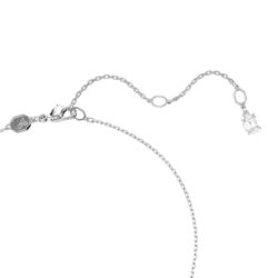 Swarovski - Matrix pendant, Baguette cut, Knot, White, Rhodium plated - Bilde 3