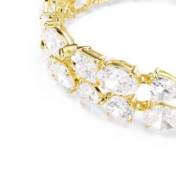 Swarovski - Mesmera bracelet, Mixed cuts, White, Gold-tone plated - Bilde 3