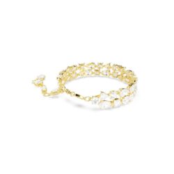 Swarovski - Mesmera bracelet, Mixed cuts, White, Gold-tone plated - Bilde 4