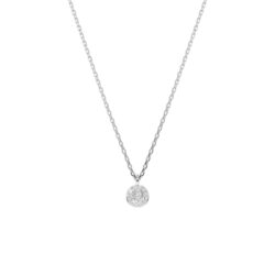 Swarovski - Sublima layered pendant, White, Rhodium plated - Bilde 4