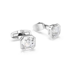Swarovski - Millenia cufflinks, Octagon cut, White, Rhodium plated - Bilde 2