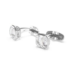 Swarovski - Millenia cufflinks, Octagon cut, White, Rhodium plated - Bilde 5