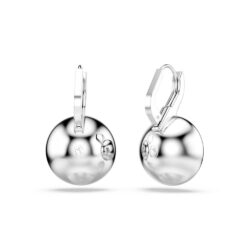 Swarovski - Millenia drop earrings, Round cut, White, Rhodium plated - Bilde 3