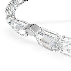 Swarovski - Millenia necklace, Octagon cut, White, Rhodium plated - Bilde 2