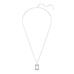 Swarovski - Millenia pendant, Octagon cut, White, Rhodium plated - Bilde 2