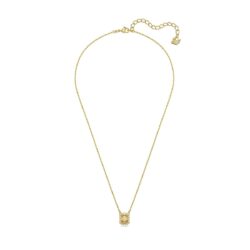 Swarovski - Millenia necklace, Octagon cut, Yellow, Gold-tone plated - Bilde 3