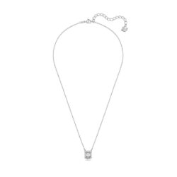 Swarovski - Una pendant, Octagon cut, White, Rhodium plated - Bilde 3