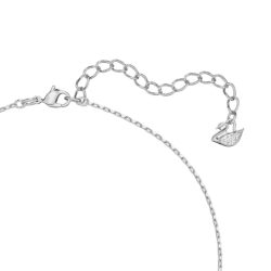 Swarovski - Una pendant, Octagon cut, White, Rhodium plated - Bilde 4