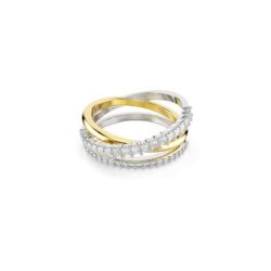 Swarovski - Str: 52 - Hyperbola ring, Mixed cuts, White, Mixed metal finish - Bilde 2