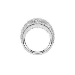 Swarovski - Str: 52 - Sublima ring, White, Rhodium plated - Bilde 2