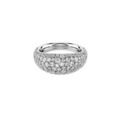 Swarovski - Str: 52 - Sublima ring, White, Rhodium plated - Bilde 4