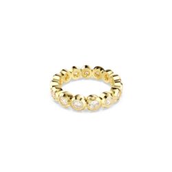 Swarovski - Str: 52 - Imber ring, Round cut, White, Gold-tone plated - Bilde 2