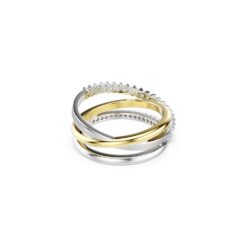 Swarovski - Str: 55 - Hyperbola ring, Mixed cuts, White, Mixed metal finish - Bilde 4