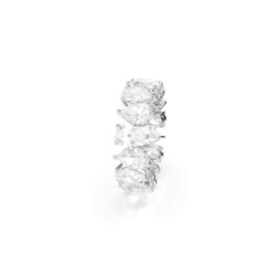 Swarovski - Str: 55 - Matrix Vittore ring, Pear cut, White, Silver-tone finish - Bilde 3