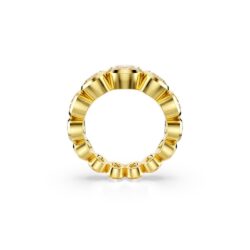 Swarovski - Str 55 Imber ring, Mixed round cuts, White, Gold-tone plated - Bilde 3
