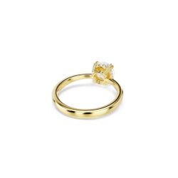 Swarovski - Str: 58 - Stilla cocktail ring, Round cut, White, 18K gold finish - Bilde 3