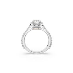 Swarovski - Str: 60 - Una Angelic ring, Round cut, White, Silver-tone finish - Bilde 4