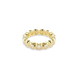 Swarovski - Str: 60 - Imber ring, Round cut, White, Gold-tone plated - Bilde 3