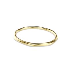 Swarovski - Str: L - Dextera bangle, Octagon shape, Round cut, White, 18K gold finish - Bilde 3