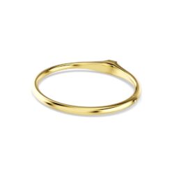 Swarovski - Str: M - Dextera bangle, Round cut, White, 18K gold finish - Bilde 4