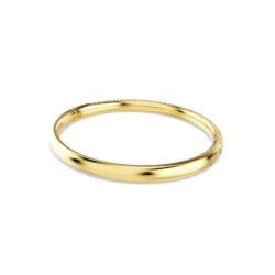 Swarovski - Str: M - Sublima bangle, Snow pavé, Gold tone, 18K gold finish - Bilde 3