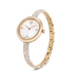 Swarovski - Sublima bangle watch, Swiss Made, Metal bracelet, Gold tone, Champagne gold-tone finish - Bilde 6