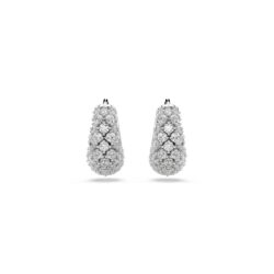 Swarovski - Sublima earrings, White, Rhodium plated - Bilde 2