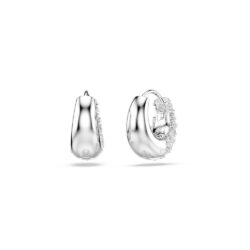 Swarovski - Sublima earrings, White, Rhodium plated - Bilde 3
