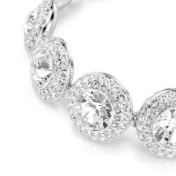 Swarovski - Una Angelic bracelet, White, Rhodium plated - Bilde 2