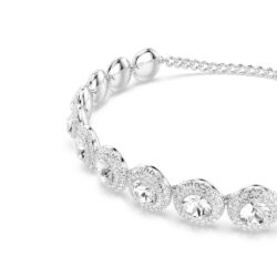 Swarovski - Una Angelic choker, White, Rhodium plated - Bilde 2