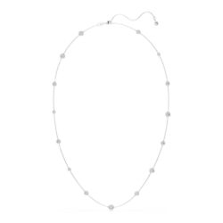 Swarovski - Una Angelic strandage, Round cut, White, Rhodium plated - Bilde 2