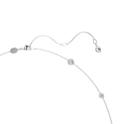 Swarovski - Una Angelic strandage, Round cut, White, Rhodium plated - Bilde 4