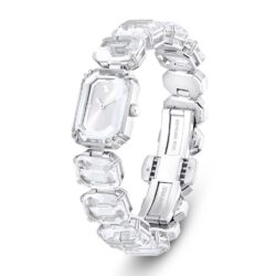 Swarovski - Watch, Octagon cut bracelet, White, Stainless steel - Bilde 7