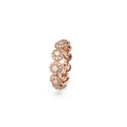 Swarovski - Str: 58 - Una Angelic ring, Round cut, White, 18K rose gold finish - Bilde 2